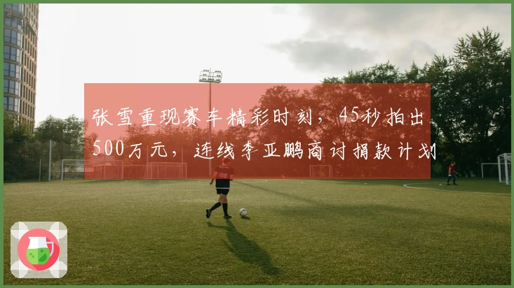 张雪重现赛车精彩时刻，45秒拍出500万元，连线李亚鹏商讨捐款计划！