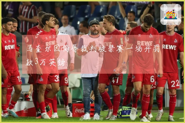 马奎尔因侮辱裁判被禁赛一场并罚款3万英镑